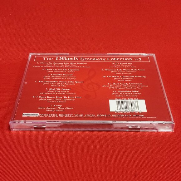 This Christmas Dillards Brings You Broadway CD 2005 New Sealed - Picture 4 of 6